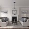 Ekena Millwork Genevieve Ceiling Medallion (Fits Canopies up to 3 1/2"), 16 1/8"OD x 3 1/2"ID x 7/8"P, Americana CM16GNAMF - alternate 3
